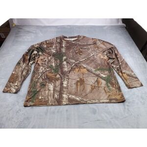 Remington Shirt Realtree Xtra Camo Men's 2X/2EX Long Sleeve Pullover Lightweight
